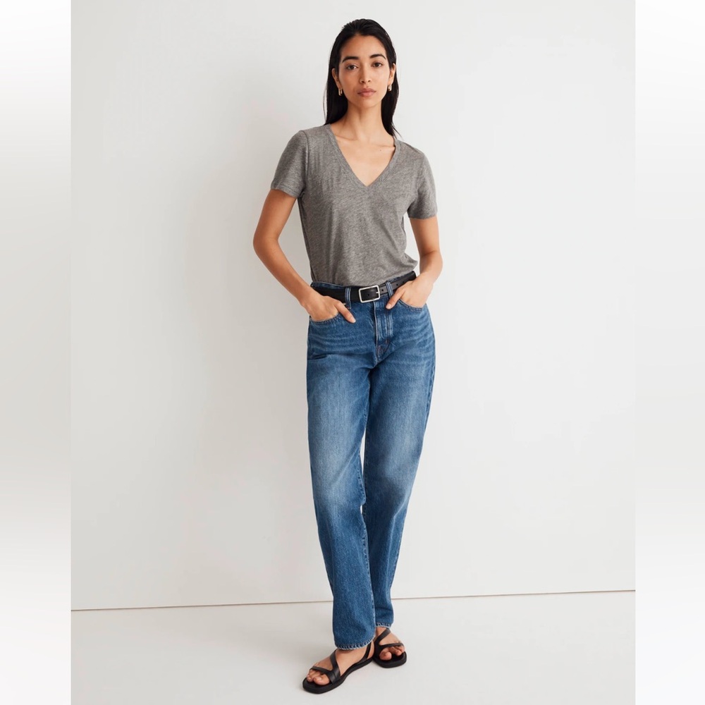 NWT Madewell Whisper Cotton V-Neck Tee